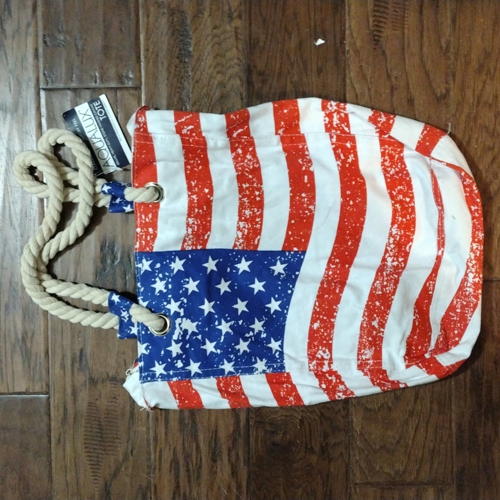 Tote bag: Aqualux American Old Glory